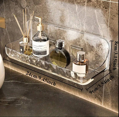 Space-Saving Acrylic Bathroom Organizer