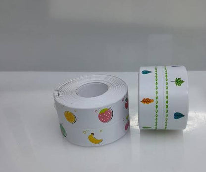 Waterproof silicone caulk gap cover/decorative tape