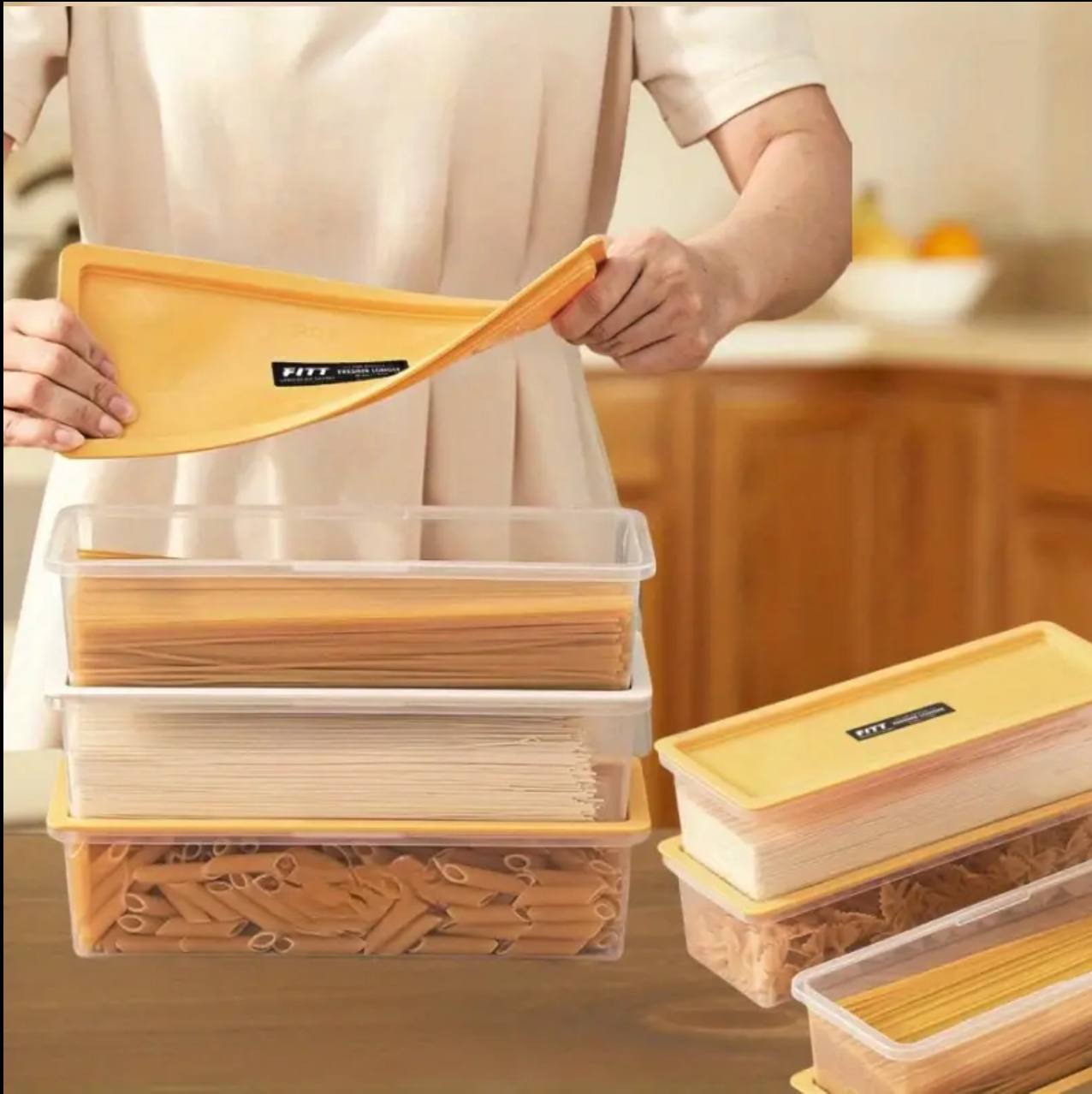 Kitchen Noodle Spaghetti Container