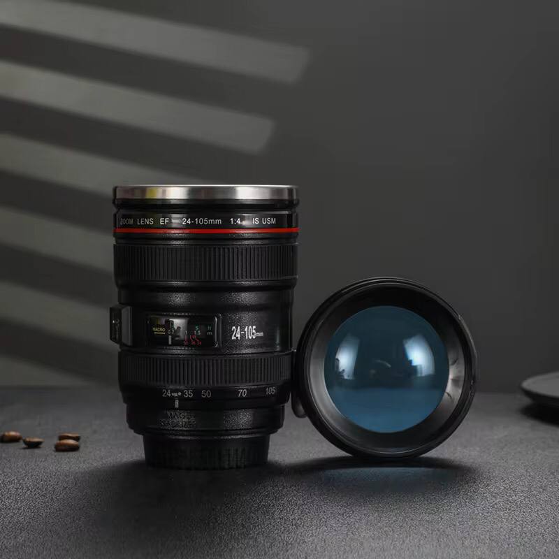 400ml camera thermal mug