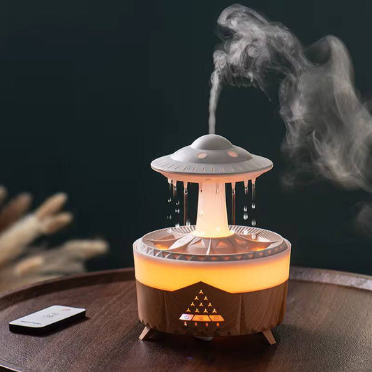 Water raindrops ultrasonic air humidifier