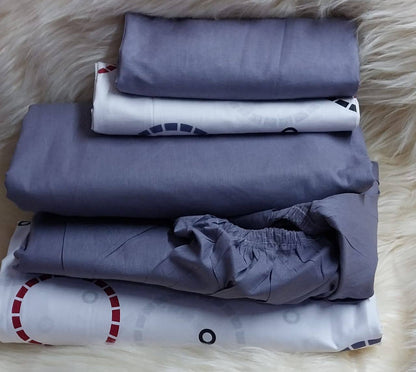 Available mix and match fitted cotton bedsheets