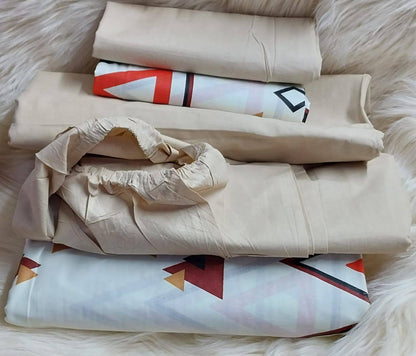 Available mix and match fitted cotton bedsheets