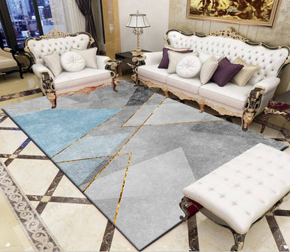 3D carpets reinforced with rubber bottom for maximum grip and comfort