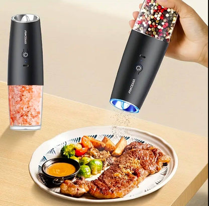 1 Piece Rechargeable Electric Salt and Pepper Grinder