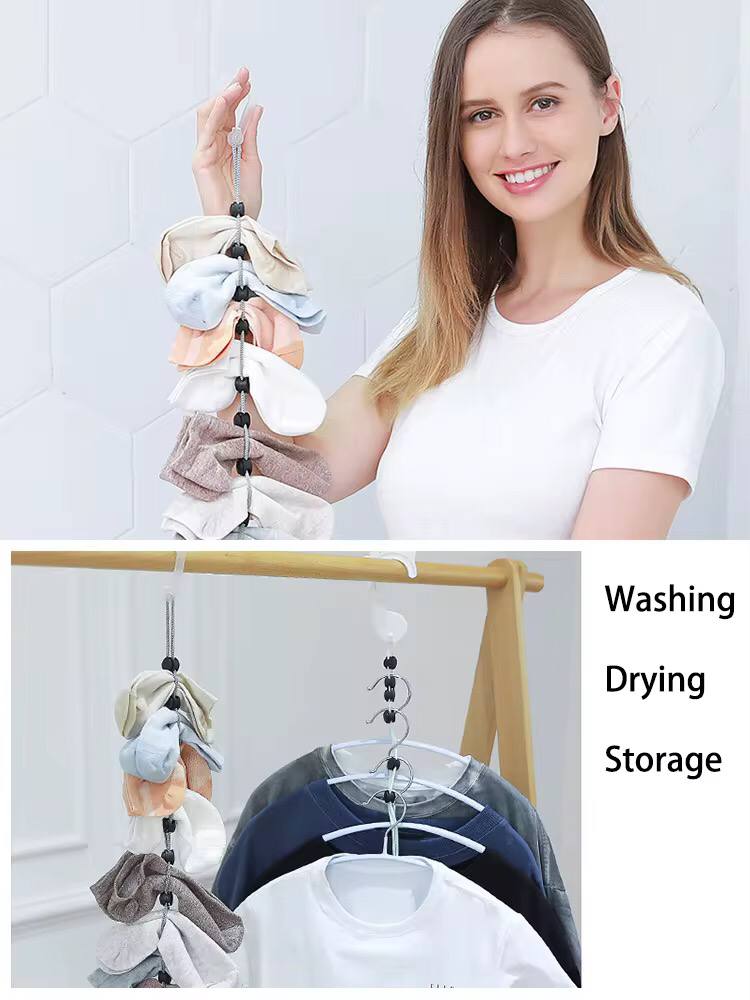 Socks creative hanging rope