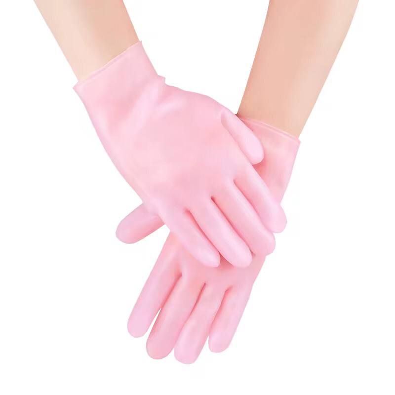 Silicone hand gloves