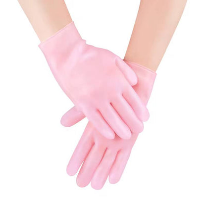 Silicone hand gloves