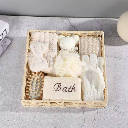 1 Set Spa Gift Cute Bear Basket