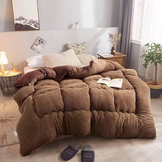 HEAVY LAMBQUILT DUVET