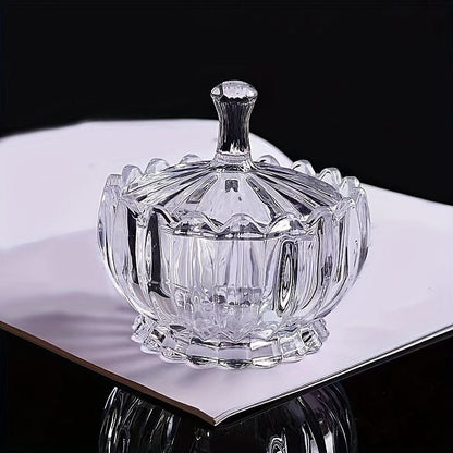 GLASS Decorative candy jar/sugar dish