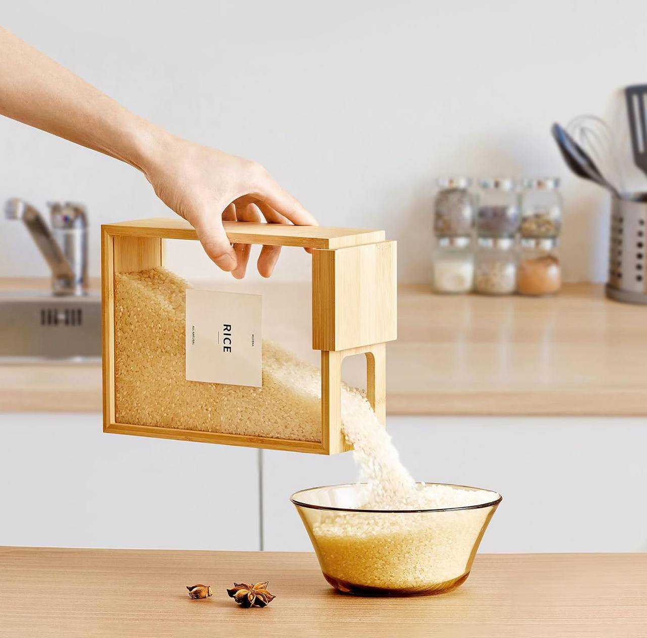 Custom Bamboo Food Storage containers