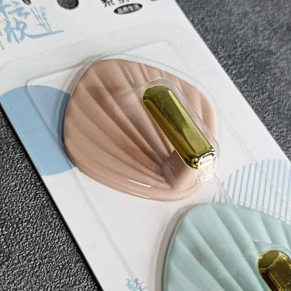 Shell Shape Wall Hooks Strong Load Bearing Wall Hooks 3pcs/set