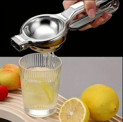 Heavy gauge lemon squeezer