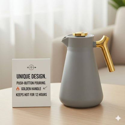 Vacuum Flask Push Button