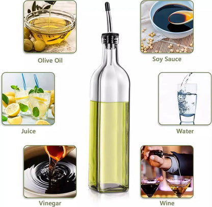 2 in 1 Oil dispenser bottle set
