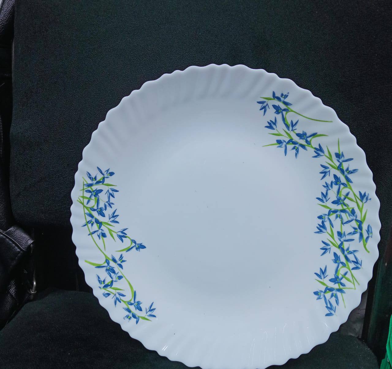 6pcs Florea Arc Opal round dinner plates 10.5"inches