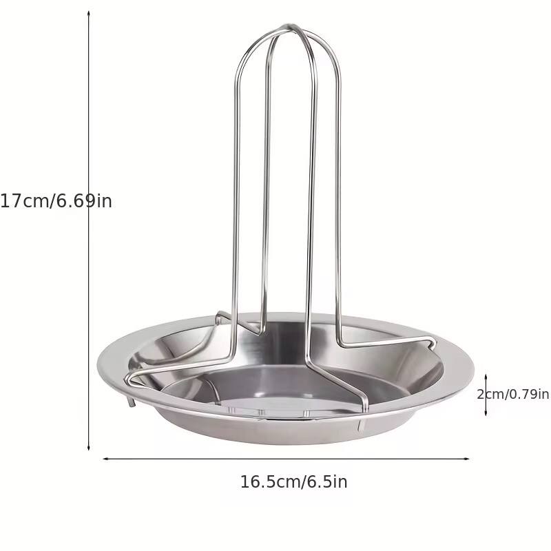 stainless steel rotisserie chicken roaster grill stand