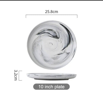 Premium Ceramic plates 6pc