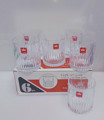 6pcs whiskey glasses set