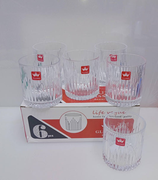 6pcs whiskey glasses set