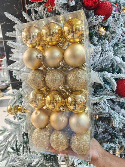 36pcs Christmas balls