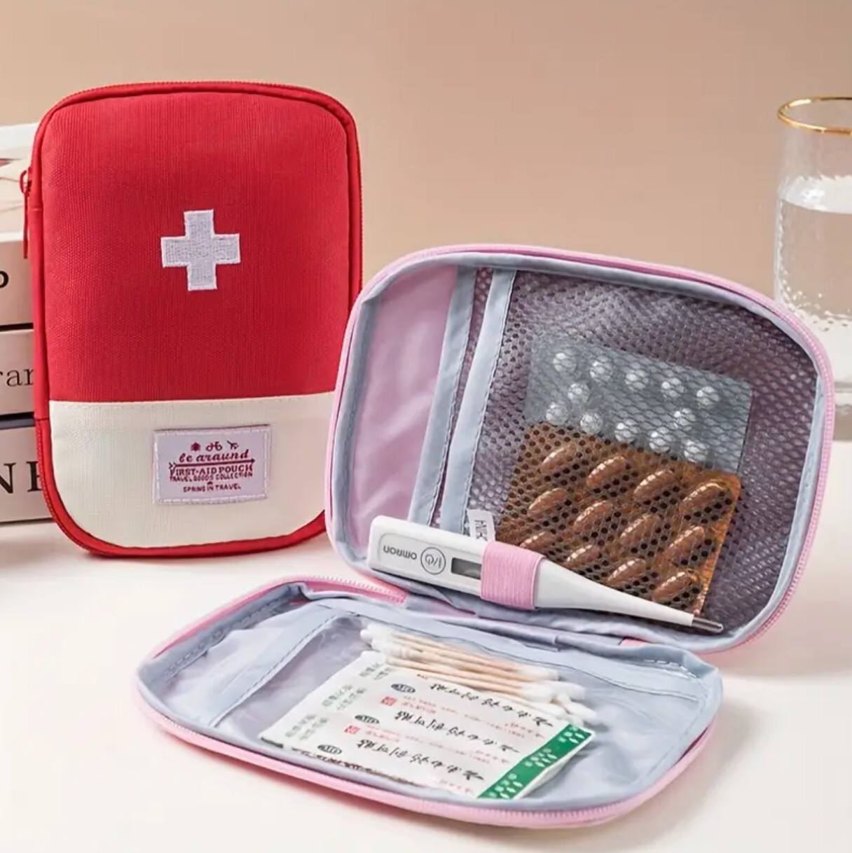 Portable first aid pouch
