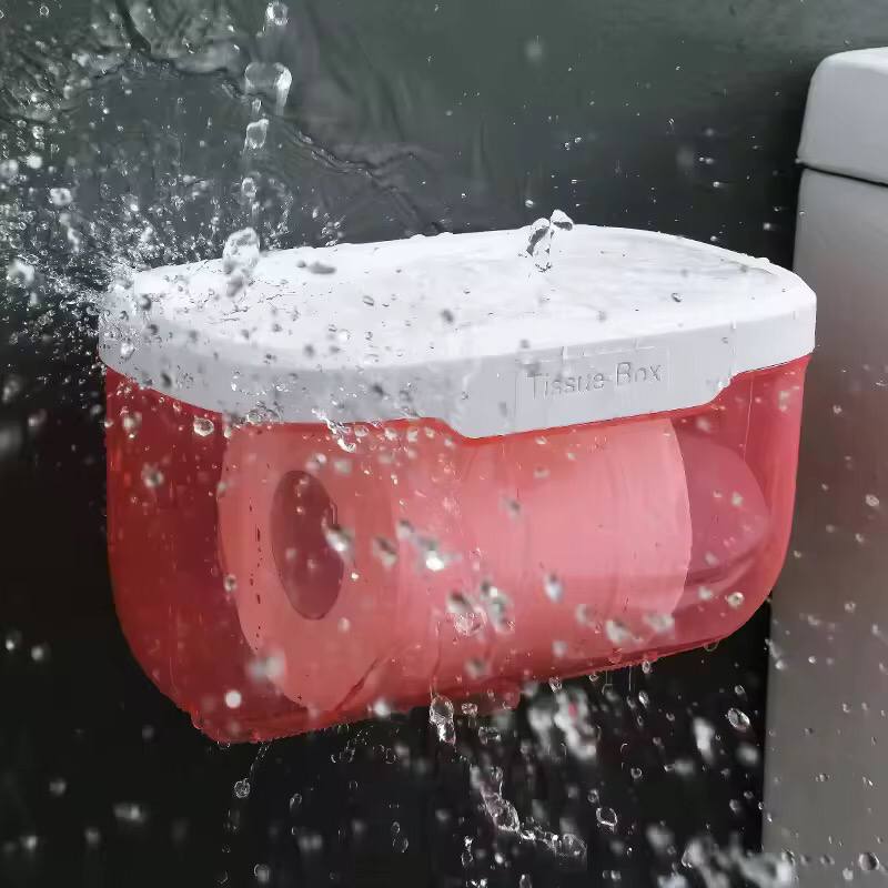 Plastic tissue holder
