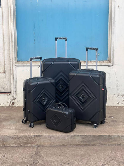 4 n 1 Luxurious Unbreakable PP Suitcase