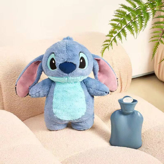 Disney Lilo & Stitch stuffed hot water bottle for pain relief