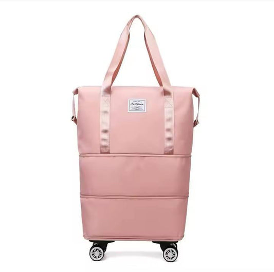 Movable travelling travelling duffle bag