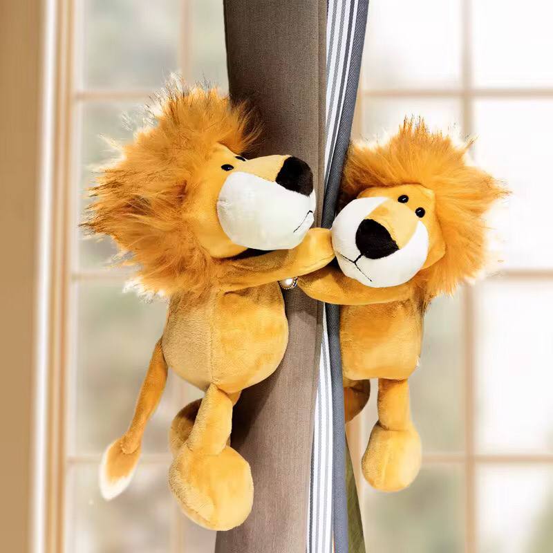 Animal cartoon themed kids areas curtain holder