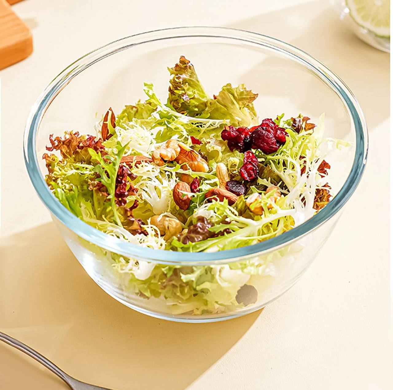 High borosilicate Glass Bowls 
Perfect for baking/serving