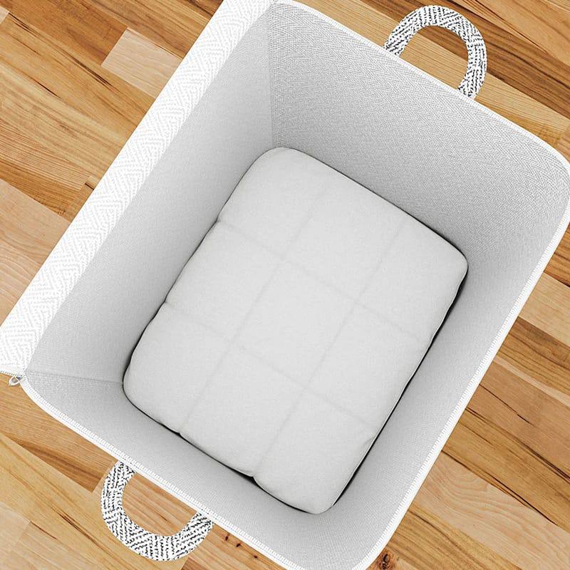 Non-woven Quilt Storage Box Organizers Storage Bag Household Large Capacity Clothes Pants Folding Closet Foldable Containers