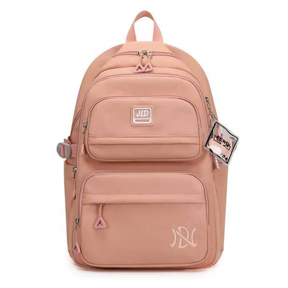 Fashionable JLD Large-Capacity Waterproof School Bag