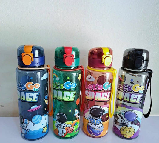 700ml kids space water,