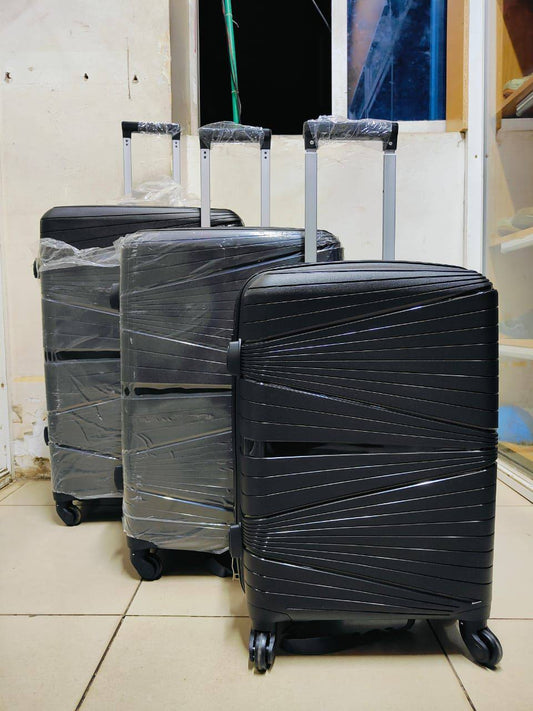 3 in 1 Luxurious Unbreakable PP Suitcases