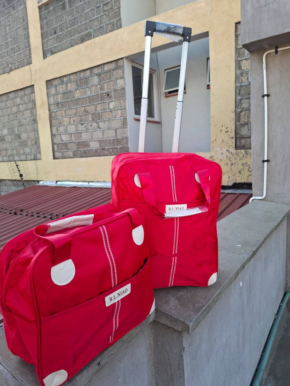 2 in 1 High Quality Big Sizes Trolley Travel Bags