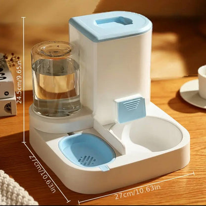 2in1 automatic pet food dispenser