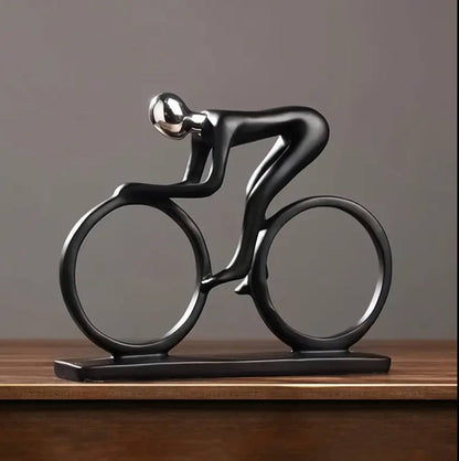 Bicycle Sculpture Ceramic Decor piece