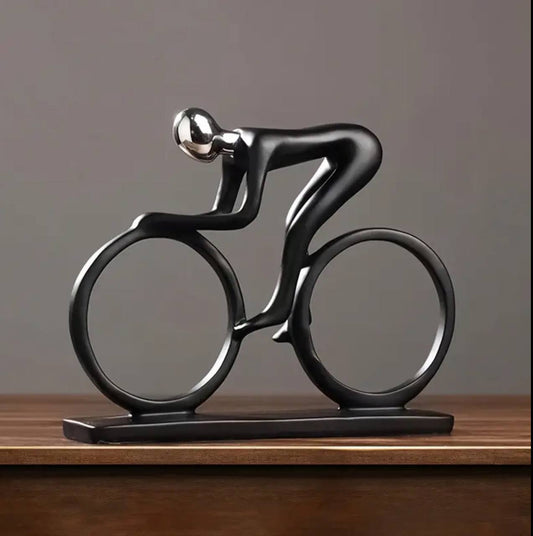 Bicycle Sculpture Ceramic Decor piece