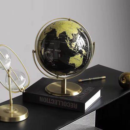 ROTATING GLOBE WORLD MAP
