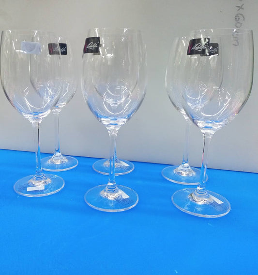 6 PCs wine glasses
