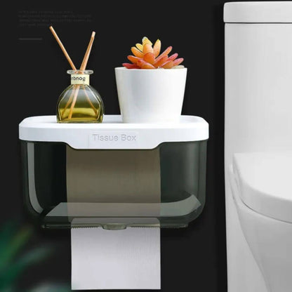 Plastic tissue holder