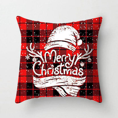 Christmas Pillow Covers (No Filler) for Christmas Decoration Throw Pillow Covers