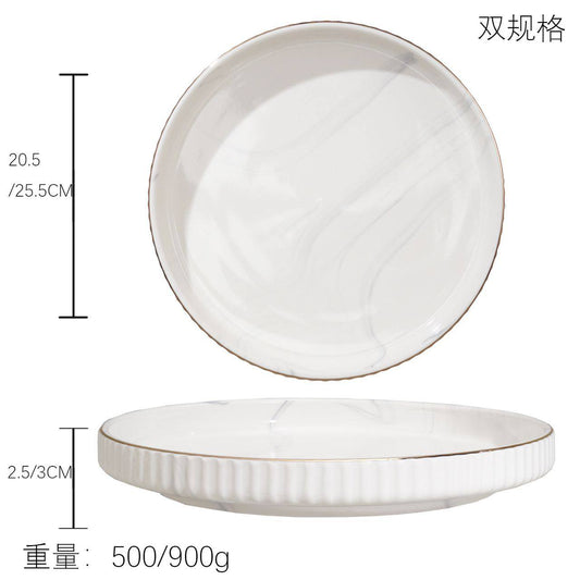 42pcs European Porcelain Dinner set