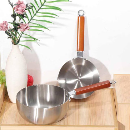 2L Stainless steel non- stick calibrated Japanese Pan Noodle Pot
