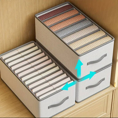 8 grid Jeans Compartment Storage Box