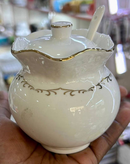 Ceramic sugar dishes