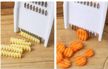 5 in 1 manual Multi-Functional Vegetable Slicer & Grater